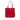 Red Hermès Clemence Double Sens 36 Tote Bag