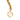 Gold Chanel CC Gold Plated Medallion Chain Belt