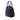 Black Burberry Large Grained Calfskin Heritage Orchard Bowling Bag Satchel