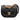 Black Chanel Mini CC Quilted Calfskin Round Moon Messenger Flap Crossbody Bag