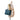 Blue Chanel CC Chevron Calfskin Statement Shopping Tote Satchel - Designer Revival