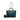 Blue Chanel CC Chevron Calfskin Statement Shopping Tote Satchel - Designer Revival