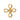 Gold Chanel CC Gold Plated Infinity Knot Pin Brooch