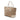 Beige Gucci GG Canvas Heart Bit Tote