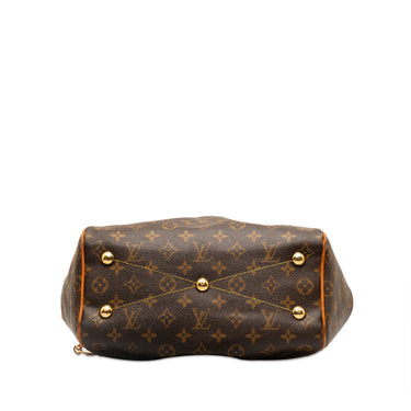 Brown Louis Vuitton Monogram Tivoli PM Handbag - Designer Revival