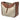 Brown LOEWE Small Leather and Anagram Canvas Hammock Bag Satchel