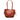 Orange LOEWE Leather Perforated Anagram Punching Tote
