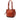 Orange LOEWE Leather Perforated Anagram Punching Tote