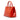Red Prada Medium Saffiano Vernice Galleria Double Zip Satchel - Designer Revival
