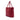 Red Bottega Veneta Nappa Intrecciato Tote