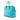 Blue Gucci Leather Bright Bit Satchel