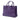 Purple Saint Laurent Baby Leather Sac De Jour Satchel