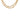 Gold Chanel CC Gold Plated Station Chain Long Necklace