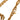 Gold Chanel CC Gold Plated Station Chain Long Necklace
