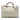 Brown Gucci Large Calfskin Bamboo Shopper Satchel