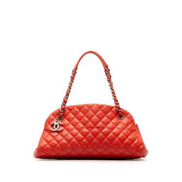Red Chanel Medium Caviar Just Mademoiselle Shoulder Bag