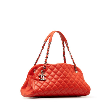 Red Chanel Medium Caviar Just Mademoiselle Shoulder Bag