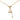 Gold Louis Vuitton Gold Plated Collier LV Speedy Necklace