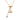 Gold Louis Vuitton Gold Plated Collier LV Speedy Necklace