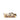 Gold Fendi Metallic Leather Baroque Floral Embroidered Baguette Shoulder Bag