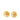 Gold Chanel CC Gold Plated Round Clip On Earrings