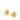 Gold Chanel CC Gold Plated Round Clip On Earrings