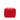Red Burberry Small Grained Calfskin Cube Satchel