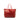 Red Goyard Goyardine Saint Louis GM Tote Bag