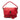 Red Gucci Leather Bella Satchel