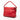 Red Gucci Leather Bella Satchel