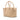 Beige Bottega Veneta Nappa Intrecciato Brick Tote