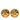 Gold Chanel Gold Plated Quilted Round Clip On Earrings