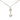 Silver Chanel CC Brass Strass Ball Pendant Necklace