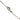 Silver Chanel CC Brass Strass Ball Pendant Necklace