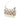 White Burberry Nova Check Canvas Shoulder Bag