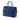 Blue Prada Large Saffiano Lux Galleria Double Zip Tote Satchel
