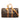 Brown Louis Vuitton Monogram Keepall Bandouliere 45 Travel Bag