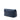 Blue Chanel Medium Quilted Crumpled Calfskin Airlines Casual Rock Flap Shoulder Bag