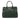 Green Prada Medium Saffiano Lux Galleria Double Zip Satchel