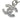 Silver Chanel CC Brass and Strass Pendant Necklace