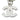 Silver Chanel CC Brass and Strass Pendant Necklace