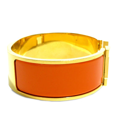 Gold Hermès Clic Clac H Bracelet PM