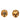 Gold Chanel Gold Plated Mademoiselle Clip On Earrings