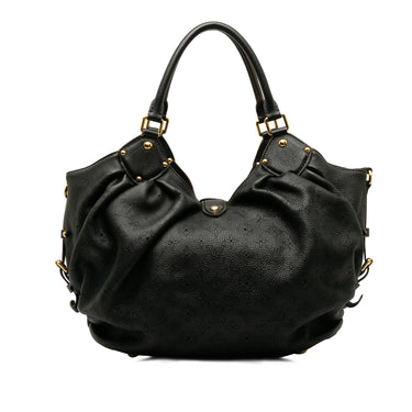 Black Louis Vuitton Monogram Mahina L Hobo Bag - Designer Revival