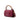 Red Gucci Medium Leather New Bamboo Satchel