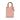 Pink Fendi Mini Zucca Embossed Leather Sunshine Shopper Tote Satchel