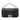 Black Fendi Large Zucca Embossed Leather Baguette Satchel - Designer Revival
