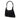 Black Gucci Canvas Bamboo Jackie Hobo