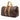 Brown Louis Vuitton Monogram Keepall Bandouliere 45 Travel Bag