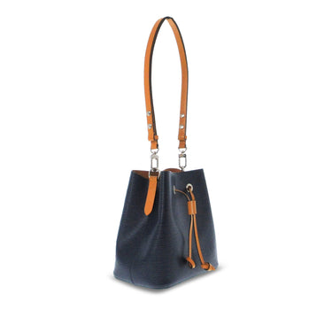 Blue Louis Vuitton Epi Neonoe BB Bucket Bag - Designer Revival